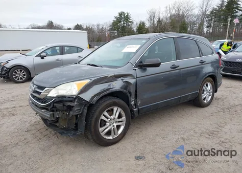 2010 Honda Cr-V Ex из США, поврежденный, VIN 5J6RE4H55AL059782